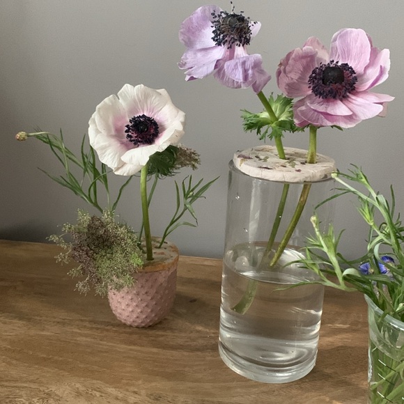 🌸Handmade Flower Sterm Holder( A Set of 3) - Picture 3 of 11